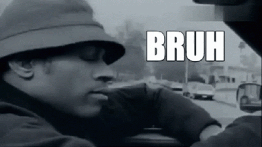 Bruh Pissed Glance GIF