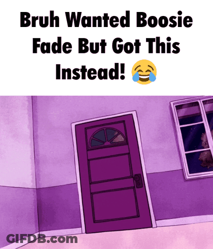 Bruh Wanted Boosi Fade But Got This Instead ! GIF