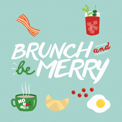 Brunch Merry Artwork GIF