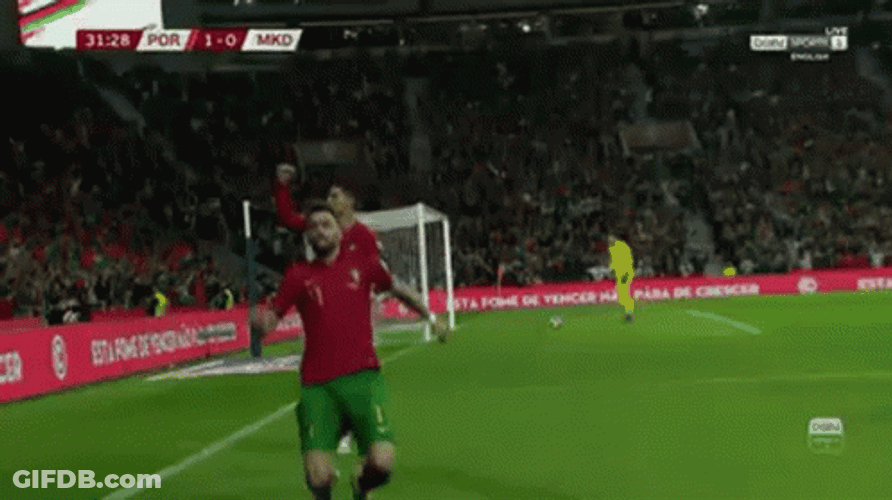 Bruno Fernandes Glides For Win GIF