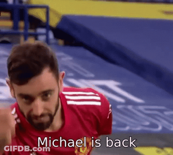Bruno Fernandes It's Back GIF