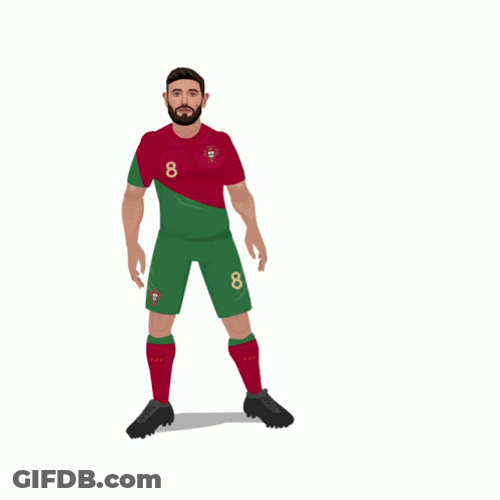Bruno Fernandes Kick Profile GIF