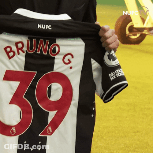 Bruno Guimaraes Jersey Shirt GIF