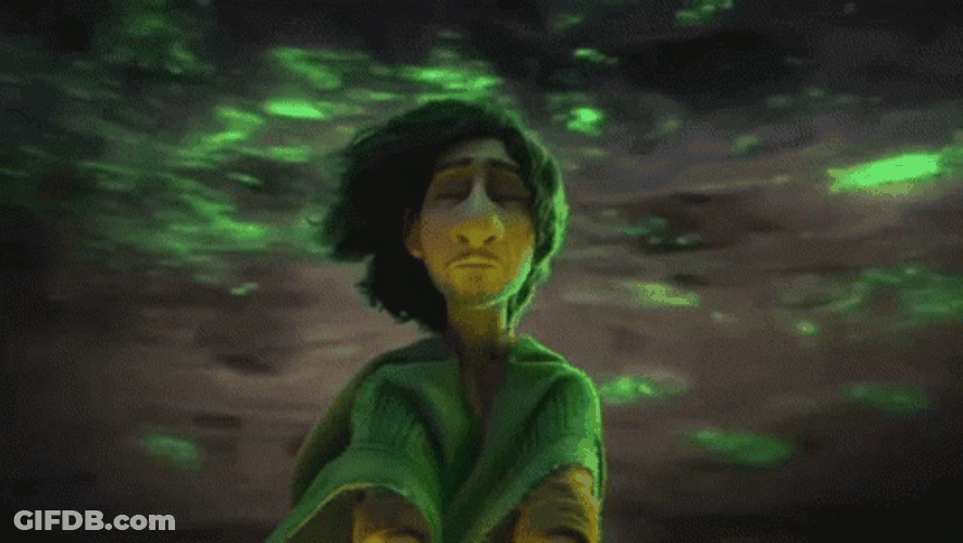 Bruno Madrigal Summoning Dark Power Encanto GIF