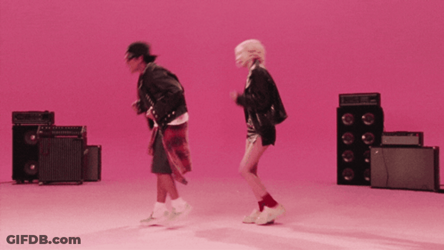 Bruno Mars And Rose On Apt Moves GIF