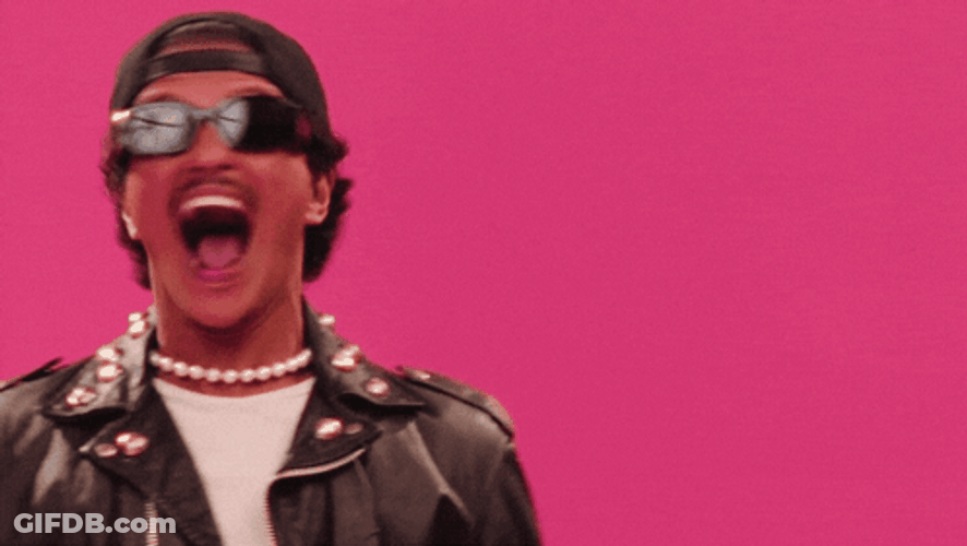 Bruno Mars Apt Goofy Reaction GIF
