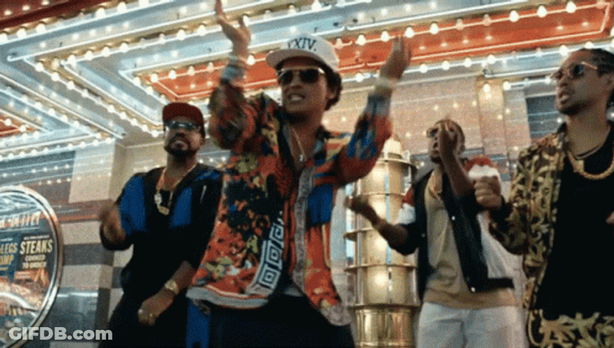 Bruno Mars Dancing So Smooth GIF