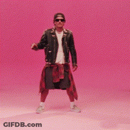 Bruno Mars Electric Apt Moves GIF