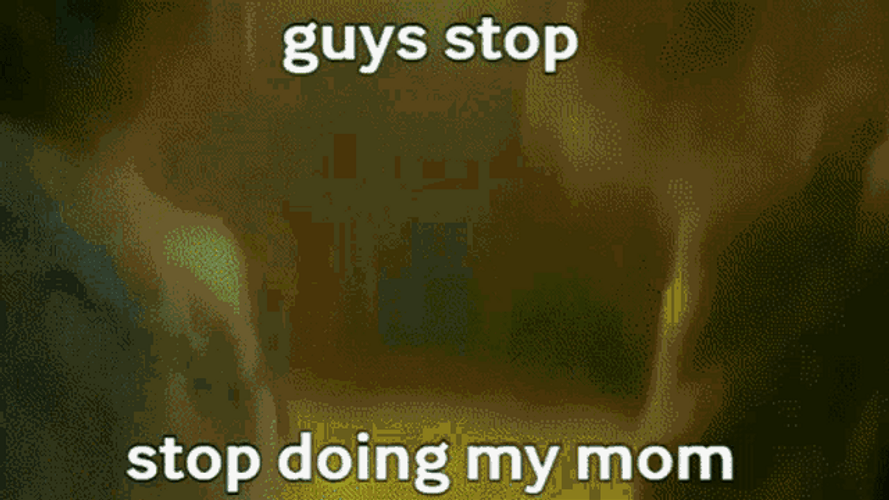 Bruno Stop Doing My Mom GIF