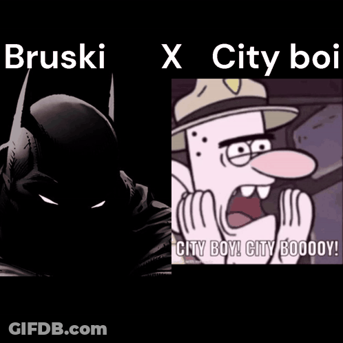 Bruski X City Boy Next To Bruski GIF