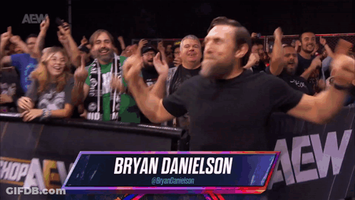 Bryan Danielson Name On Screen GIF