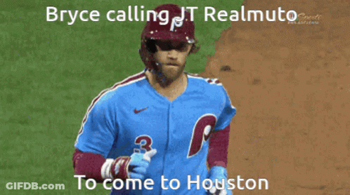 Bryce Calling Realmuto To Houston GIF