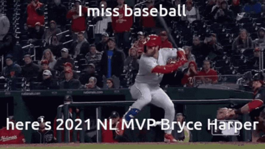 Bryce Harper Baseball MVP GIF