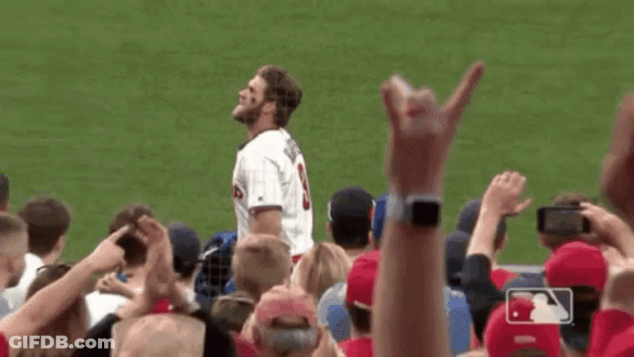 Bryce Harper Shouting Proudly GIF