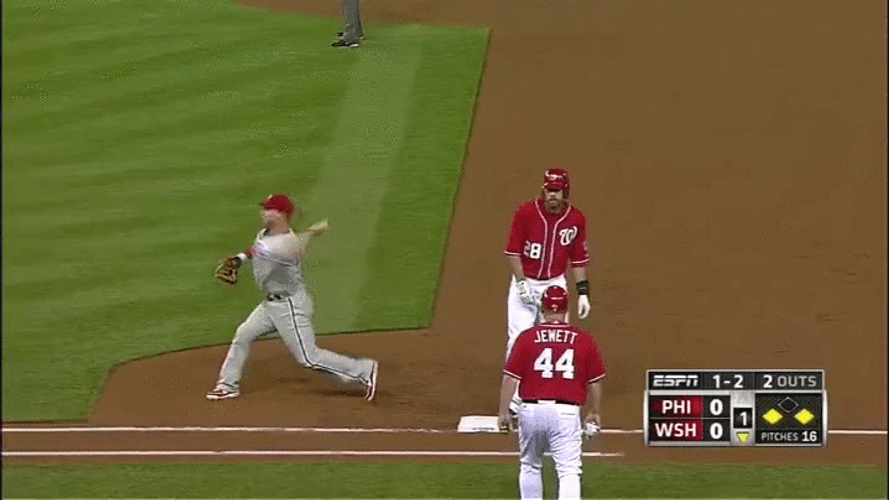 Bryce Harper Steals Home GIF