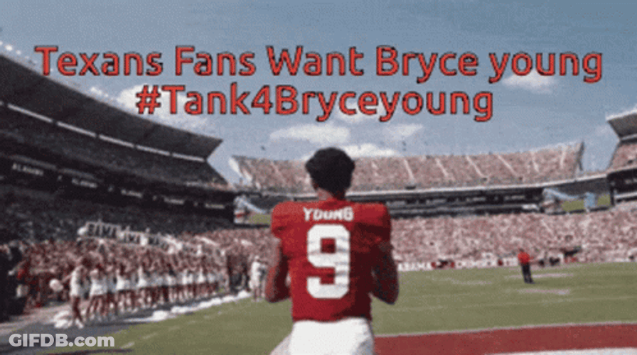 Bryce Young As The Game Starts GIF