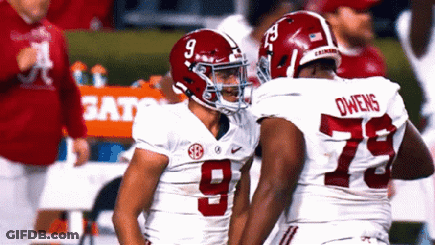Bryce Young Being In Light Mood GIF