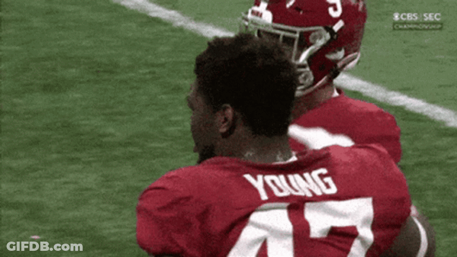 Bryce Young Famous Hand Shake GIF