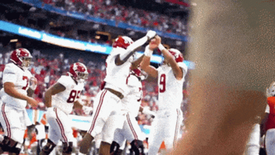 Bryce Young Giving His Best Shot GIF