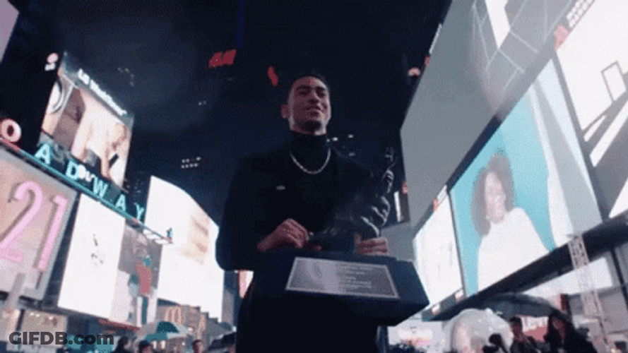 Bryce Young Moment Of Award GIF
