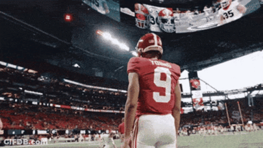Bryce Young On Game About To Start GIF