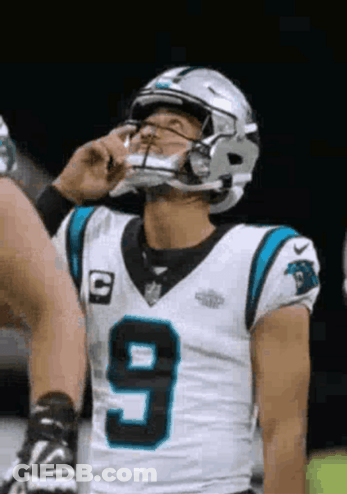 Bryce Young Pointing On Above GIF