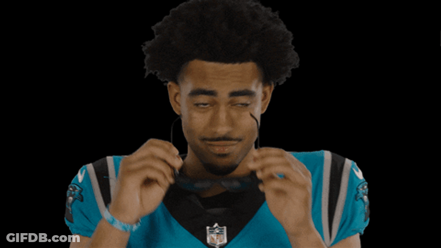 Bryce Young Shades On GIF