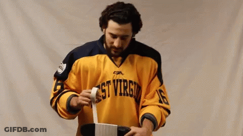 Bryson George Arms Crossed In Front Of Tech Logo GIF