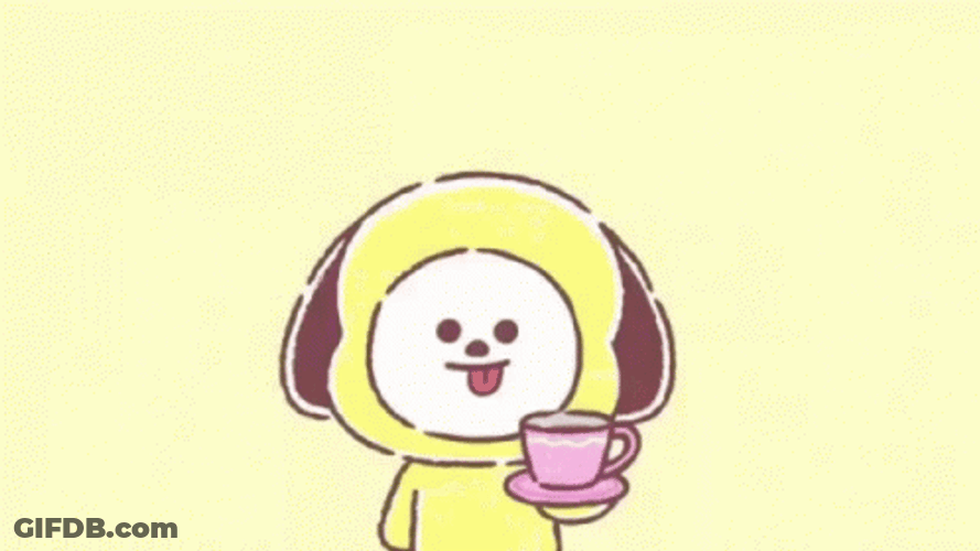 BT21 Chimmy Cute Wink GIF