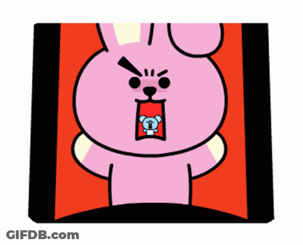 BT21 Excited Dance Celebration GIF