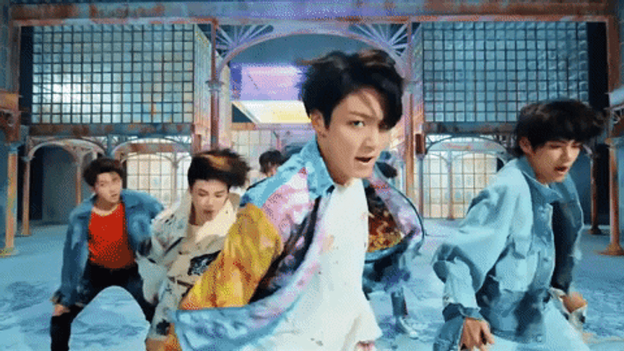 Bts Aggressively Dancing GIF