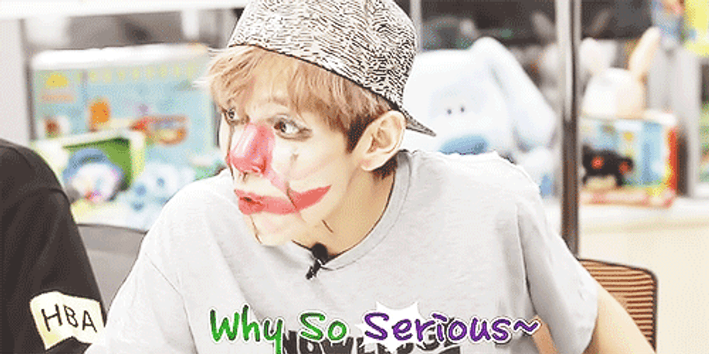 BTS As Joker Why So Serious GIF