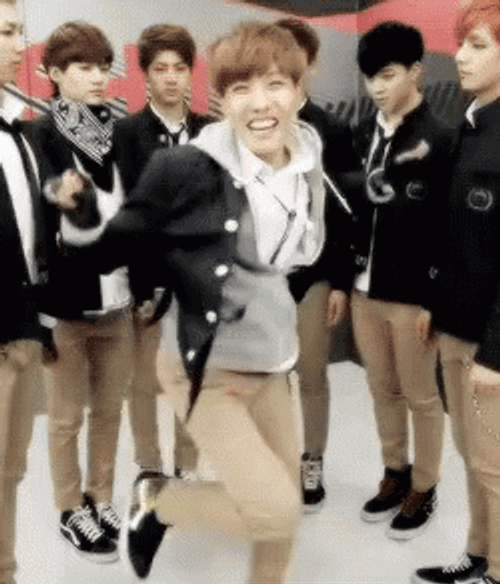 BTS Boys Trying Not To Laugh GIF