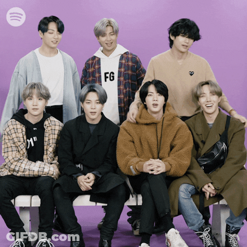 Bts Group Hug GIF
