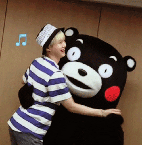 Bts J-Hope Dancing With Bear GIF