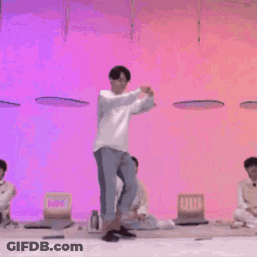 BTS Jimin Grinding It Funny Dancing GIF