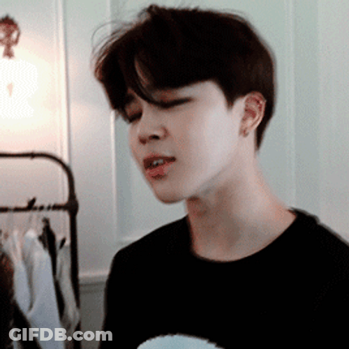 BTS Jimin Mochi Side Profile GIF