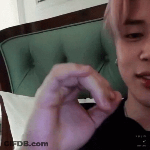 BTS Jimin Pinky Swear GIF