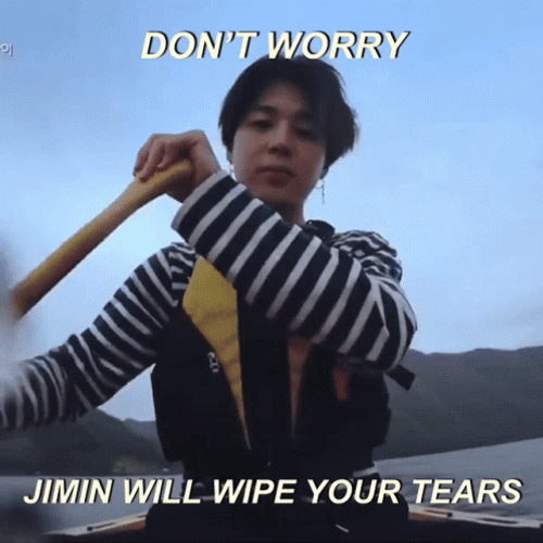 BTS Jimin Wipe Your Tears GIF
