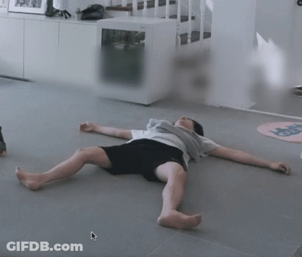 BTS JIN Lay Down GIF