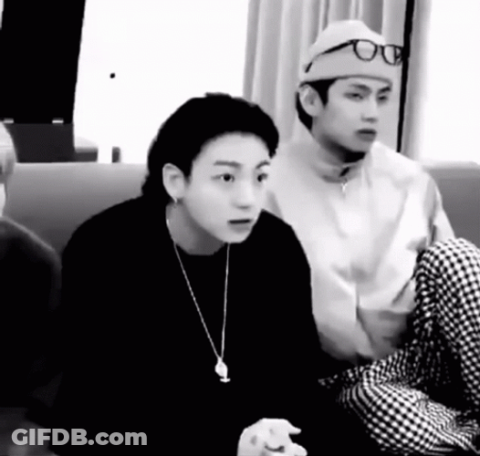 Bts Jungkook Handsome Watching Suspense GIF