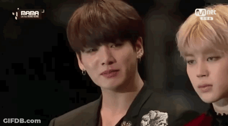 BTS Jungkook Looking Away Crying GIF