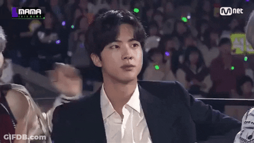 Bts Kim Seok-Jin Winking GIF