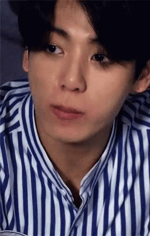 BTS Kim Tae-Hyung Nodding GIF