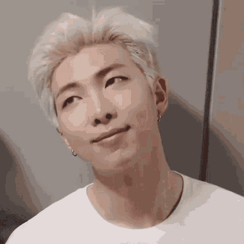 BTS Namjoon Eyebrow Raise GIF