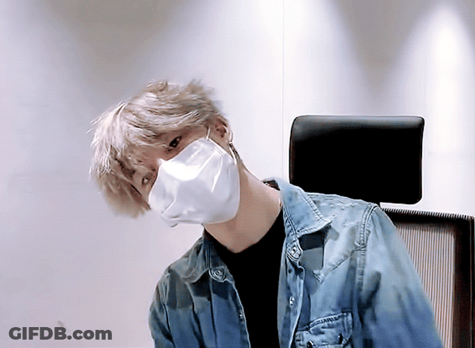 BTS Park Jimin Head Heart GIF