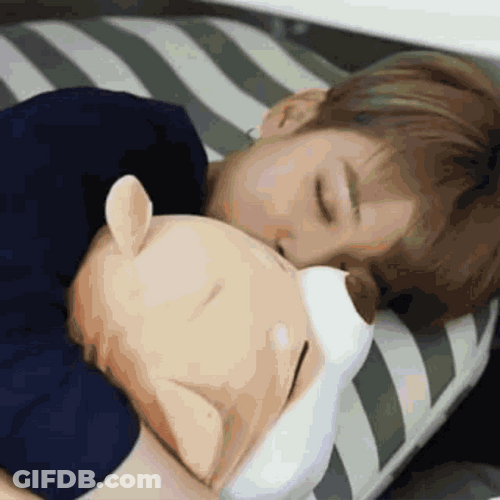 BTS Park Jimin Sleeping GIF