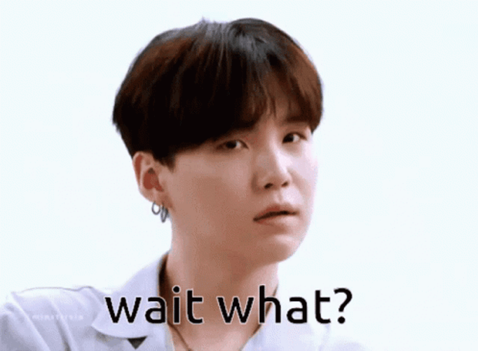 Bts Suga Confused Meme GIF
