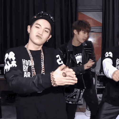 BTS Suga Rubbing Hands Together GIF