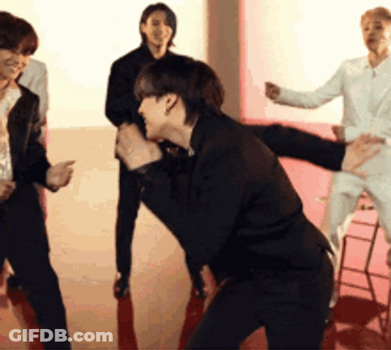 BTS Suga Yoongi Celebration Dance GIF